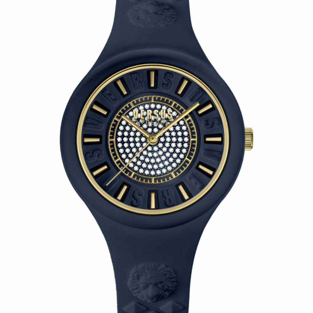 Versace Versus Blue Strap Fashion Watch